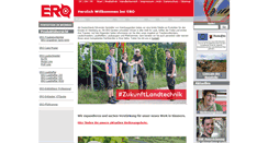 Desktop Screenshot of ero-weinbau.de